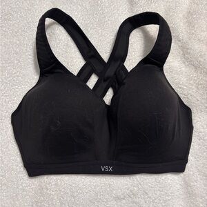 VSX SPORT Crossback Black Sports Bra Size 34DD